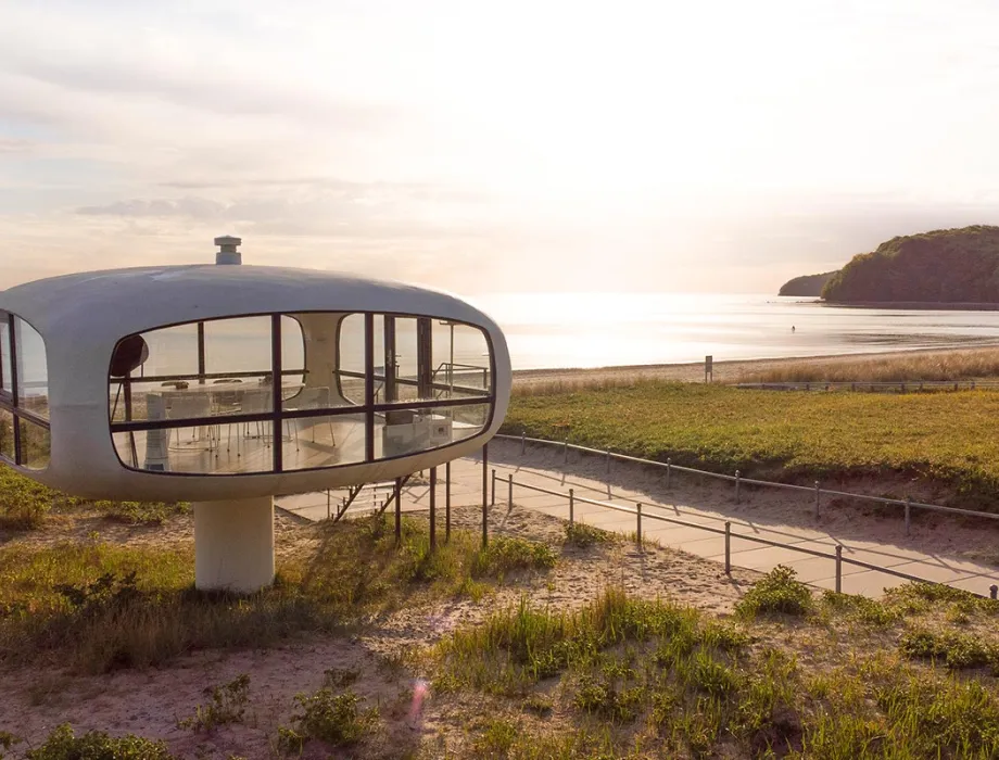Müther Tower in sunny Binz – Arkona Strandresidenzen follow certified environmental standards and plastic-free concepts